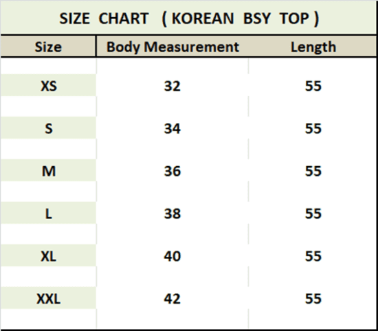 Size Chart – Copy